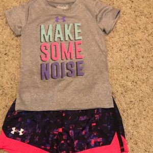 Under Armour short set